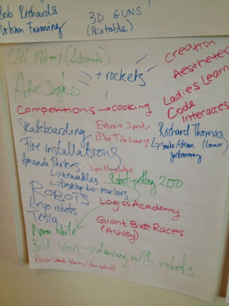 Maker Faire brainstorm - 12