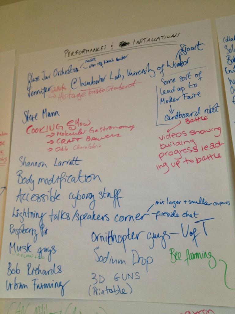 Maker Faire brainstorm - 14