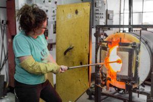 Julie Reimer Glassblowing
